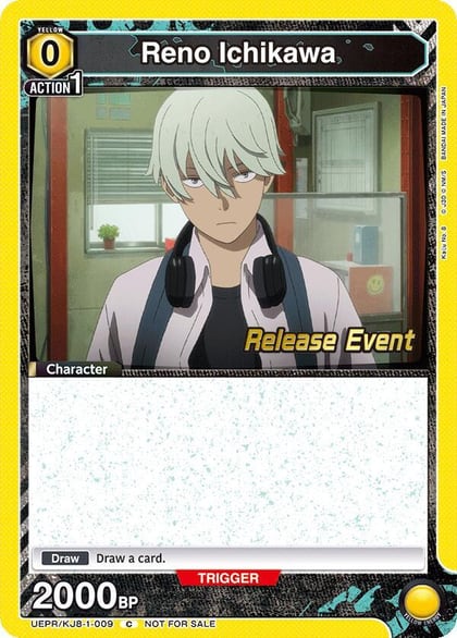 Reno Ichikawa (009), UE12BT: Kaiju No. 8 Release Event Cards UEPR/KJ8-1-009