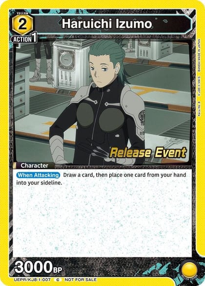 Haruichi Izumo (007), UE12BT: Kaiju No. 8 Release Event Cards UEPR/KJ8-1-007