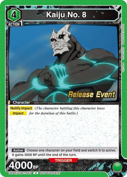 Kaiju No. 8 (053), UE12BT: Kaiju No. 8 Release Event Cards UEPR/KJ8-1-053