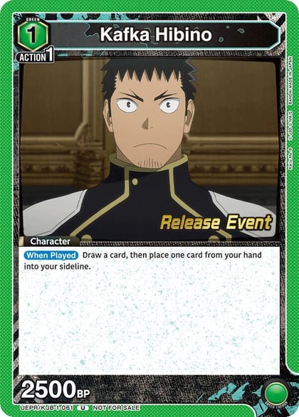 Kafka Hibino (061), UE12BT: Kaiju No. 8 Release Event Cards UEPR/KJ8-1-061