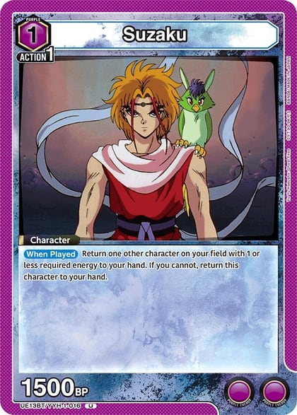 Suzaku (Box Topper Foil), UE13BT: Yu Yu Hakusho: Ghost Files UE13BT/YYH-1-016