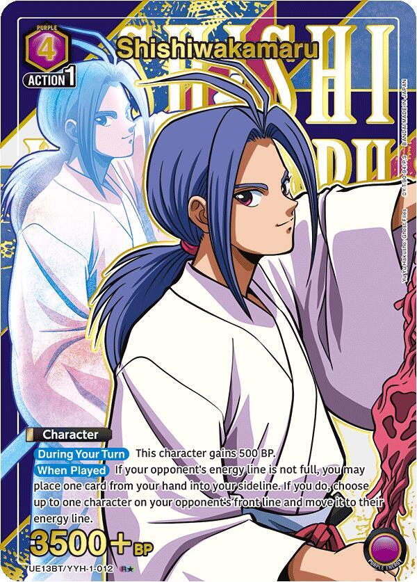 Shishiwakamaru (R*), UE13BT: Yu Yu Hakusho: Ghost Files UE13BT/YYH-1-012