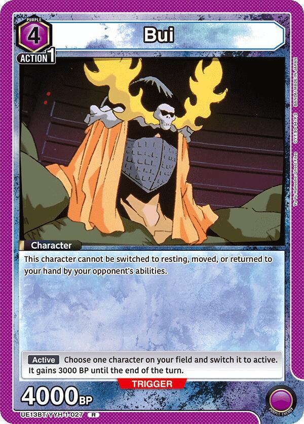 Bui, UE13BT: Yu Yu Hakusho: Ghost Files UE13BT/YYH-1-027