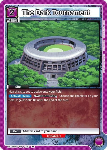 The Dark Tournament, UE13BT: Yu Yu Hakusho: Ghost Files UE13BT/YYH-1-029