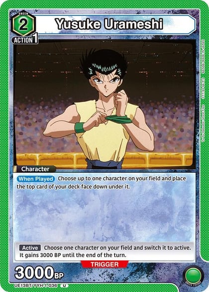 Yusuke Urameshi (036), UE13BT: Yu Yu Hakusho: Ghost Files UE13BT/YYH-1-036