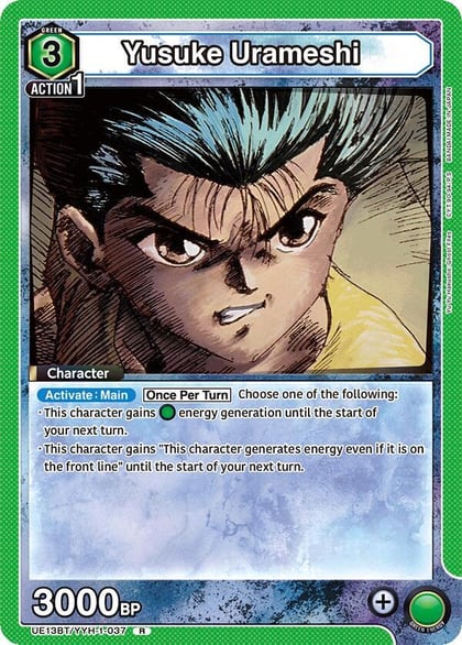 Yusuke Urameshi (037), UE13BT: Yu Yu Hakusho: Ghost Files UE13BT/YYH-1-037