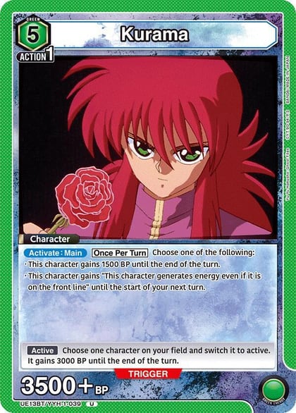 Kurama (039), UE13BT: Yu Yu Hakusho: Ghost Files UE13BT/YYH-1-039