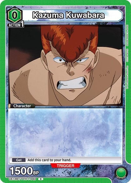 Kazuma Kuwabara (040), UE13BT: Yu Yu Hakusho: Ghost Files UE13BT/YYH-1-040