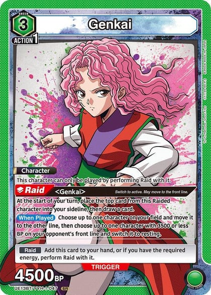 Genkai (047), UE13BT: Yu Yu Hakusho: Ghost Files UE13BT/YYH-1-047