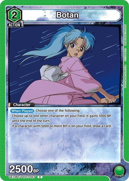 Botan (057), UE13BT: Yu Yu Hakusho: Ghost Files UE13BT/YYH-1-057