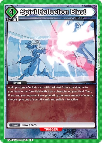 Spirit Reflection Blast, UE13BT: Yu Yu Hakusho: Ghost Files UE13BT/YYH-1-067