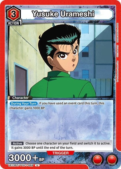 Yusuke Urameshi (069), UE13BT: Yu Yu Hakusho: Ghost Files UE13BT/YYH-1-069
