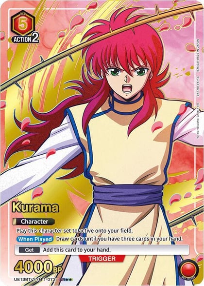 Kurama (073) (SR**), UE13BT: Yu Yu Hakusho: Ghost Files UE13BT/YYH-1-073