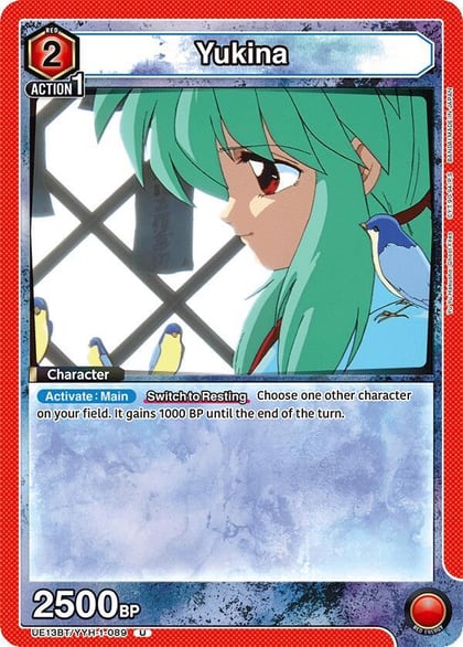 Yukina (089), UE13BT: Yu Yu Hakusho: Ghost Files UE13BT/YYH-1-089