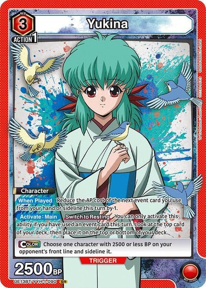 Yukina (090), UE13BT: Yu Yu Hakusho: Ghost Files UE13BT/YYH-1-090