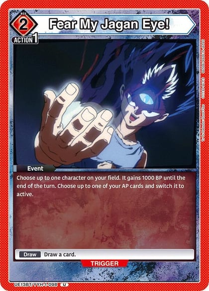 Fear My Jagan Eye!, UE13BT: Yu Yu Hakusho: Ghost Files UE13BT/YYH-1-098