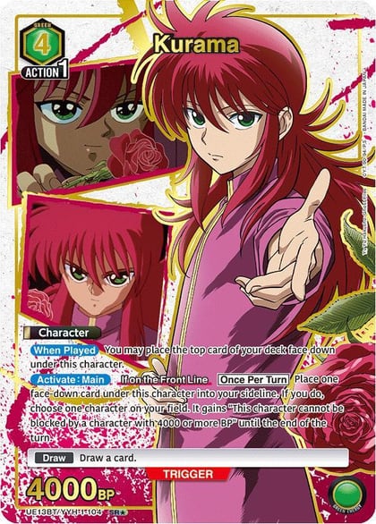 Kurama (104) (SR*), UE13BT: Yu Yu Hakusho: Ghost Files UE13BT/YYH-1-104