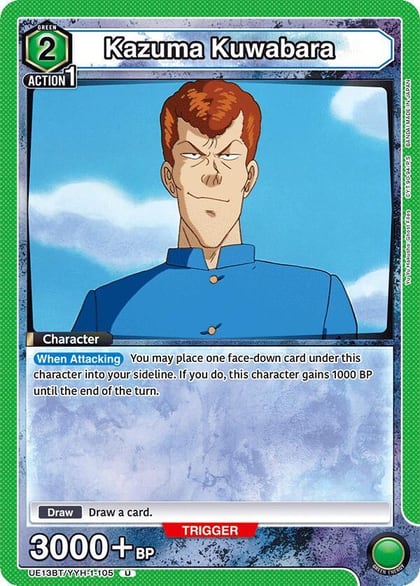 Kazuma Kuwabara (105), UE13BT: Yu Yu Hakusho: Ghost Files UE13BT/YYH-1-105