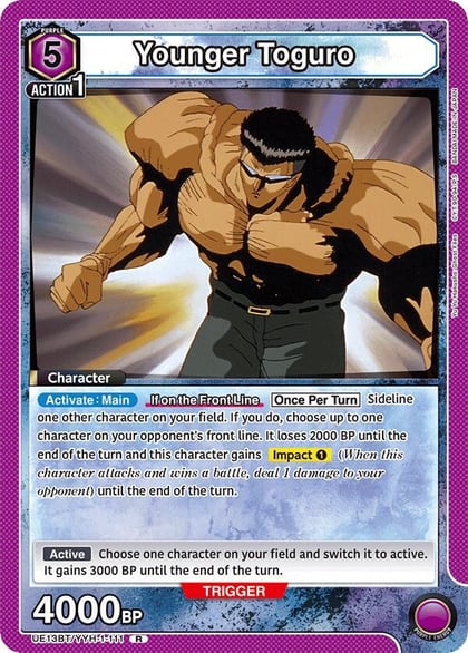 Younger Toguro (111), UE13BT: Yu Yu Hakusho: Ghost Files UE13BT/YYH-1-111