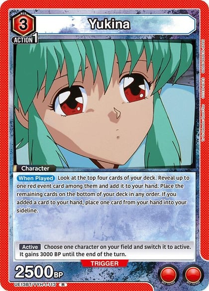 Yukina (113), UE13BT: Yu Yu Hakusho: Ghost Files UE13BT/YYH-1-113