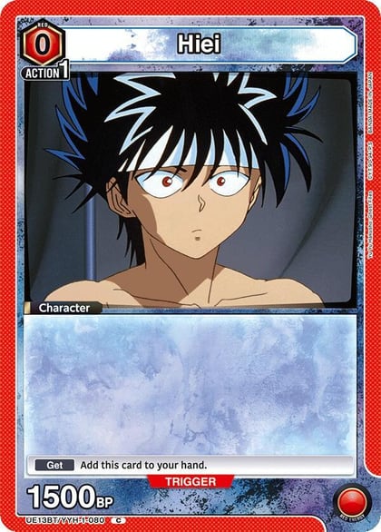 Hiei (080) (Box Topper Foil), UE13BT: Yu Yu Hakusho: Ghost Files UE13BT/YYH-1-080
