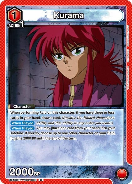 Kurama (003), UE13BT: Yu Yu Hakusho: Ghost Files UE13BT/YYH-P-003