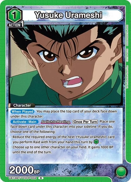 Yusuke Urameshi (002), UE13BT: Yu Yu Hakusho: Ghost Files UE13BT/YYH-P-002