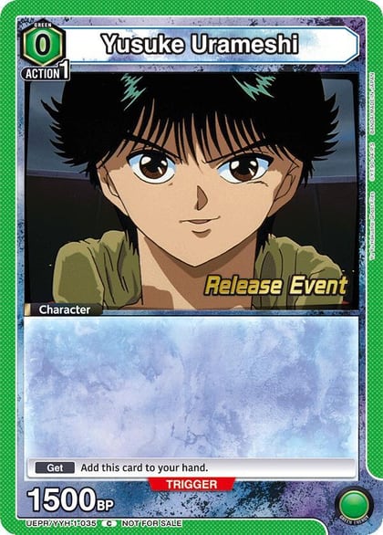 Yusuke Urameshi (035), UE13BT: Yu Yu Hakusho: Ghost Files Release Event Cards UEPR/YYH-1-035
