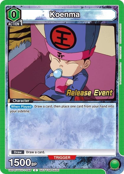 Koenma (048), UE13BT: Yu Yu Hakusho: Ghost Files Release Event Cards UEPR/YYH-1-048