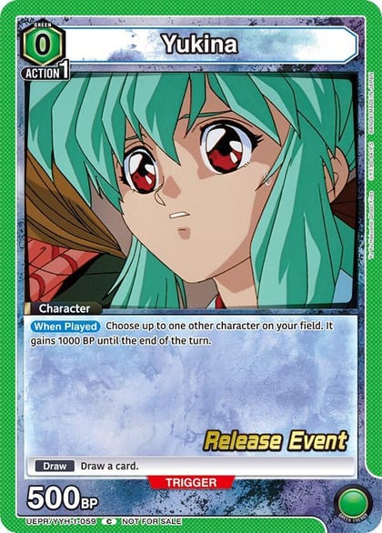 Yukina (059), UE13BT: Yu Yu Hakusho: Ghost Files Release Event Cards UEPR/YYH-1-059