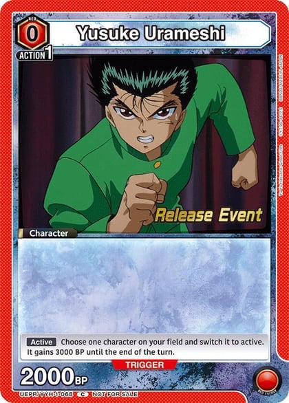 Yusuke Urameshi (068), UE13BT: Yu Yu Hakusho: Ghost Files Release Event Cards UEPR/YYH-1-068