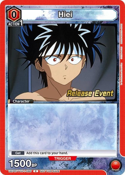 Hiei (080), UE13BT: Yu Yu Hakusho: Ghost Files Release Event Cards UEPR/YYH-1-080