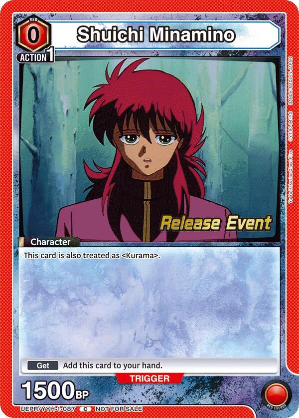 Shuichi Minamino, UE13BT: Yu Yu Hakusho: Ghost Files Release Event Cards UEPR/YYH-1-087