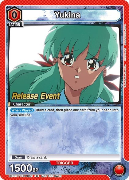 Yukina (088), UE13BT: Yu Yu Hakusho: Ghost Files Release Event Cards UEPR/YYH-1-088