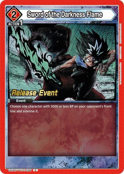 Sword of the Darkness Flame, UE13BT: Yu Yu Hakusho: Ghost Files Release Event Cards UEPR/YYH-1-096