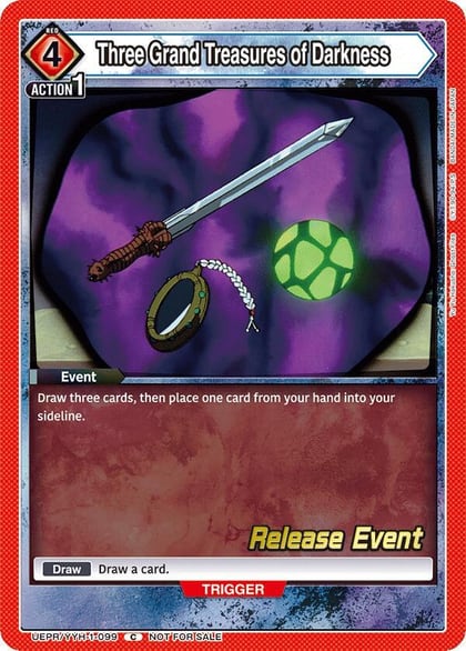 Three Grand Treasures of Darkness, UE13BT: Yu Yu Hakusho: Ghost Files Release Event Cards UEPR/YYH-1-099