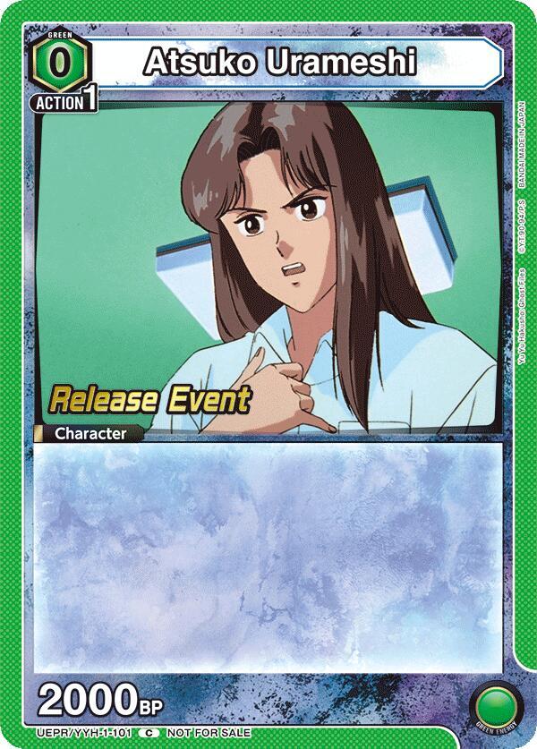 Atsuko Urameshi, UE13BT: Yu Yu Hakusho: Ghost Files Release Event Cards UEPR/YYH-1-101