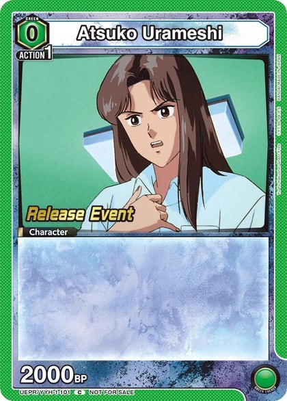 Atsuko Urameshi, UE13BT: Yu Yu Hakusho: Ghost Files Release Event Cards UEPR/YYH-1-101