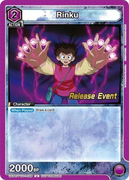 Rinku, UE13BT: Yu Yu Hakusho: Ghost Files Release Event Cards UEPR/YYH-1-028