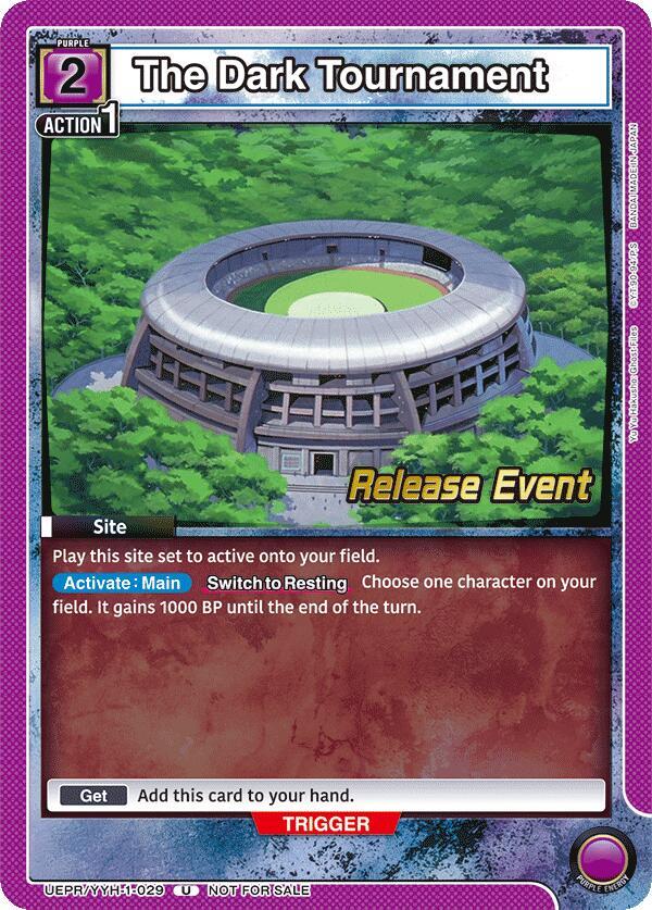 The Dark Tournament, UE13BT: Yu Yu Hakusho: Ghost Files Release Event Cards UEPR/YYH-1-029