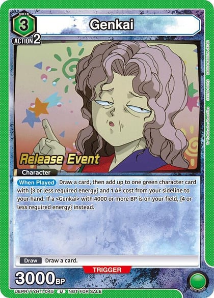 Genkai (045), UE13BT: Yu Yu Hakusho: Ghost Files Release Event Cards UEPR/YYH-1-045