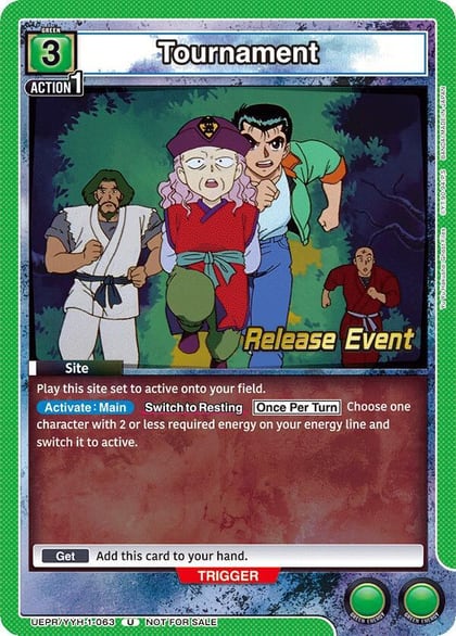 Tournament, UE13BT: Yu Yu Hakusho: Ghost Files Release Event Cards UEPR/YYH-1-063