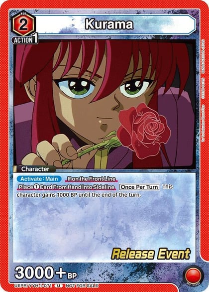 Kurama (071), UE13BT: Yu Yu Hakusho: Ghost Files Release Event Cards UEPR/YYH-1-071