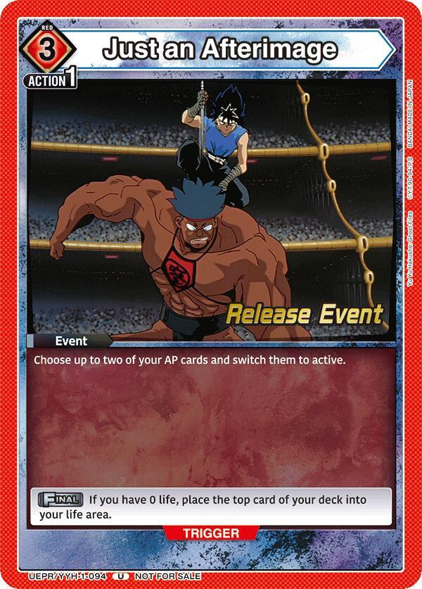 Just an Afterimage, UE13BT: Yu Yu Hakusho: Ghost Files Release Event Cards UEPR/YYH-1-094
