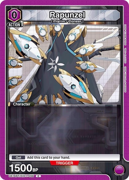 Rapunzel (056) (Box Topper Foil), UE14BT: GODDESS OF VICTORY: NIKKE UE14BT/NIK-1-056