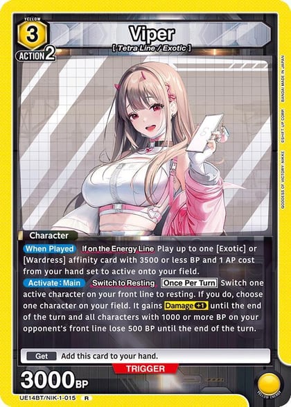 Viper (015), UE14BT: GODDESS OF VICTORY: NIKKE UE14BT/NIK-1-015