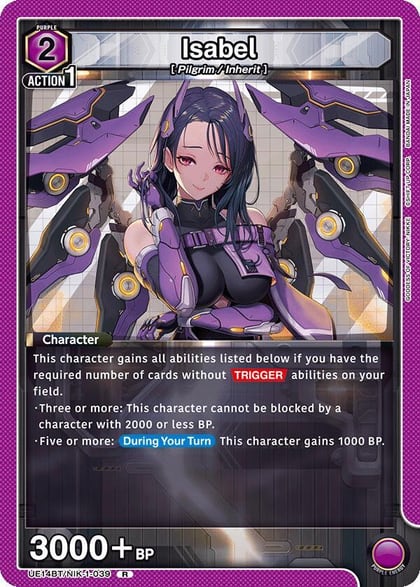 Isabel (039), UE14BT: GODDESS OF VICTORY: NIKKE UE14BT/NIK-1-039