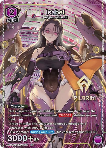 Isabel (039) (R*), UE14BT: GODDESS OF VICTORY: NIKKE UE14BT/NIK-1-039