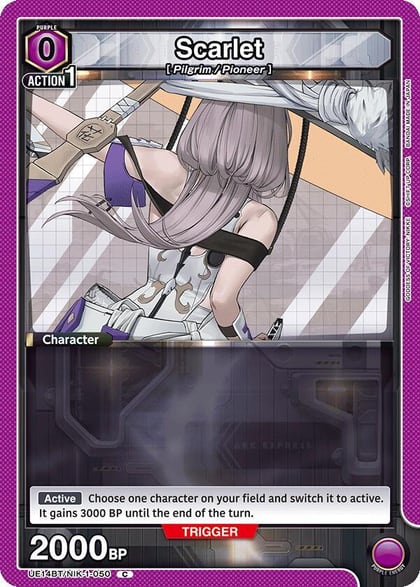 Scarlet (050), UE14BT: GODDESS OF VICTORY: NIKKE UE14BT/NIK-1-050