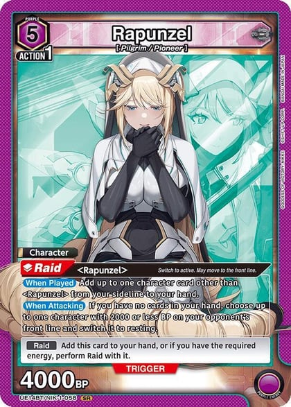 Rapunzel (058), UE14BT: GODDESS OF VICTORY: NIKKE UE14BT/NIK-1-058